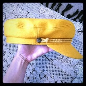 Brixton ashland hat mustard color small